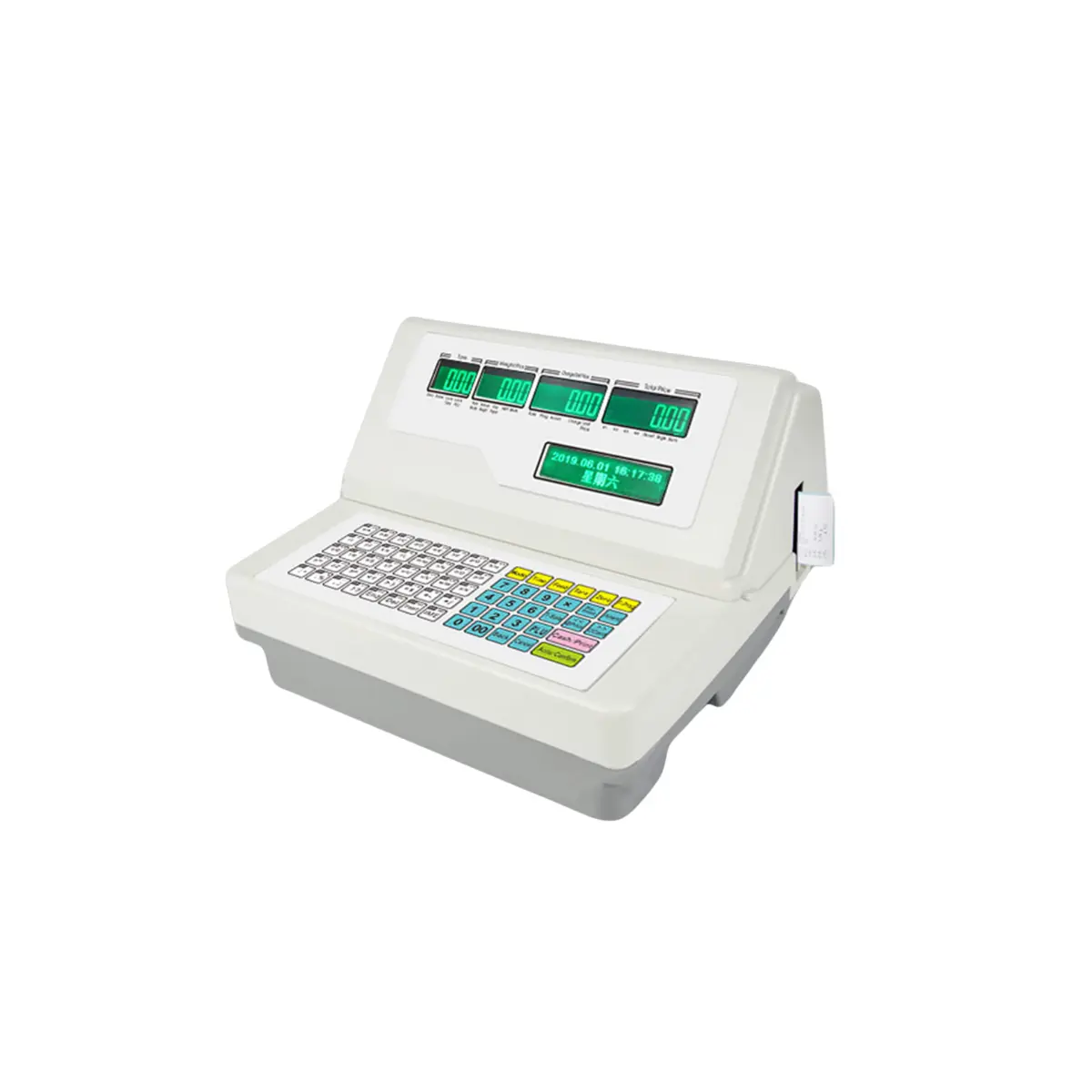 picture of weight scale printing weighing indicator